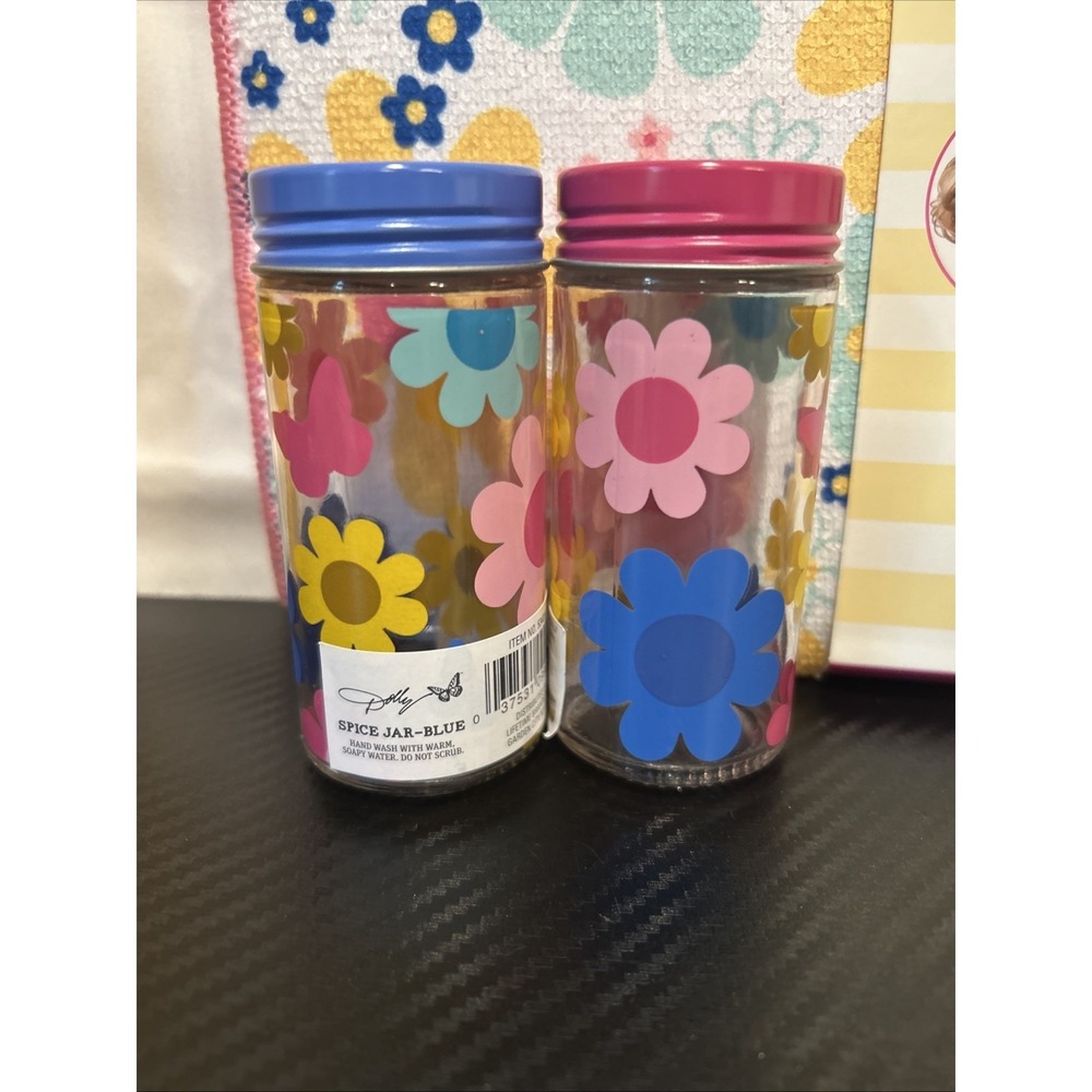 New Dolly Parton Summer 2026 Collection Flower Spice Jars Set Of 2